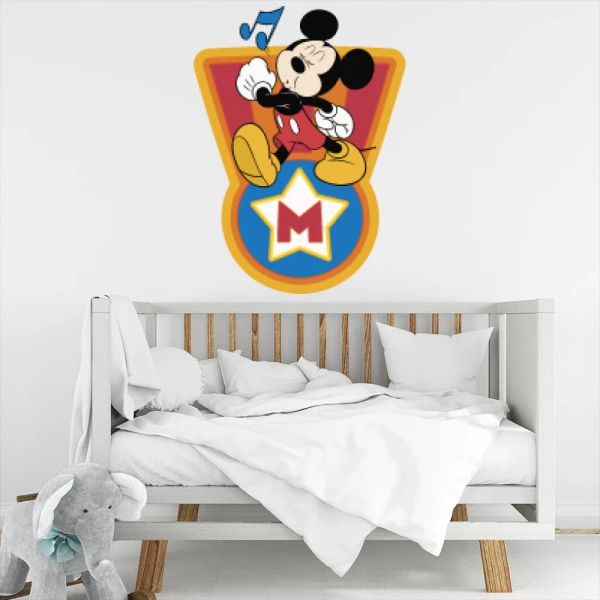 Sticker Mickey Whistle- Imprimé
