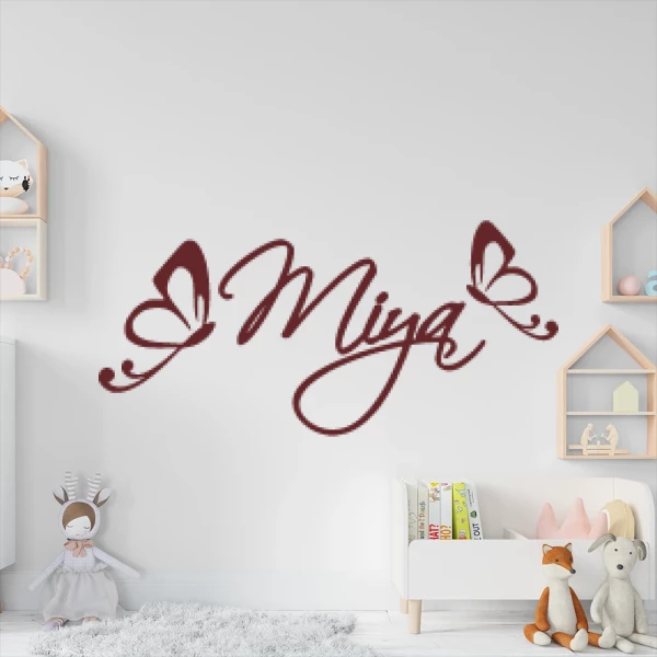 Sticker Miya Vlinders
