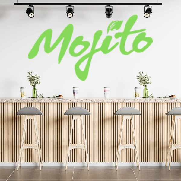 Sticker Mojito Tekst