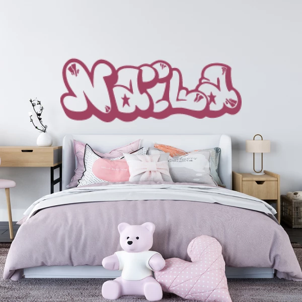 Sticker Naïla Graffiti