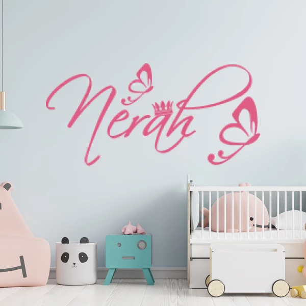 Sticker Nerah Prinses Vlinders
