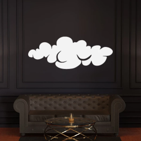 Sticker Wolk 1