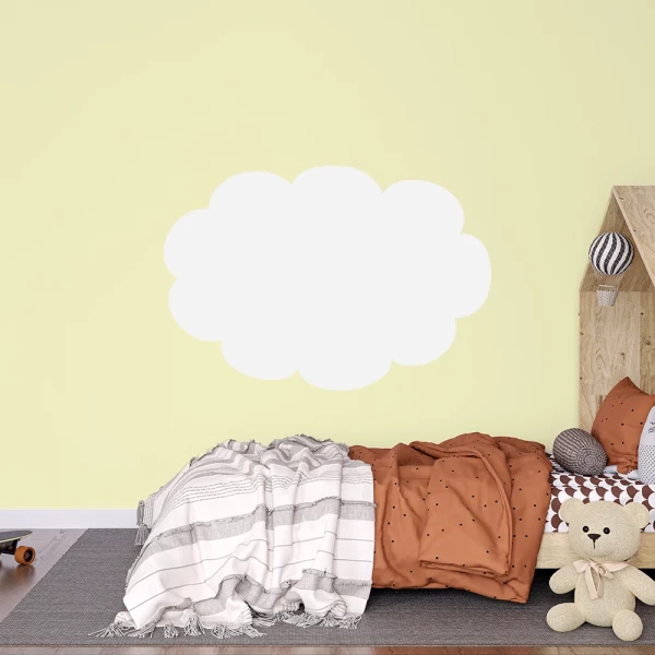 Sticker Wolk 3