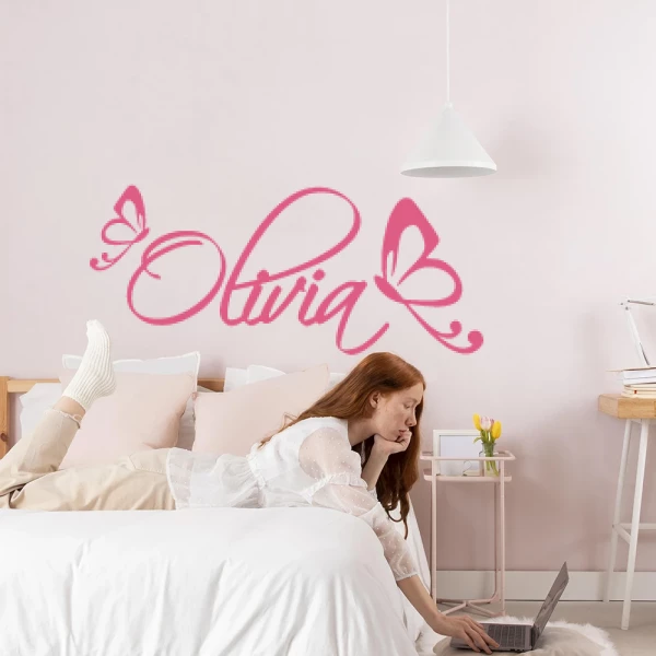 Sticker Olivia Vlinders
