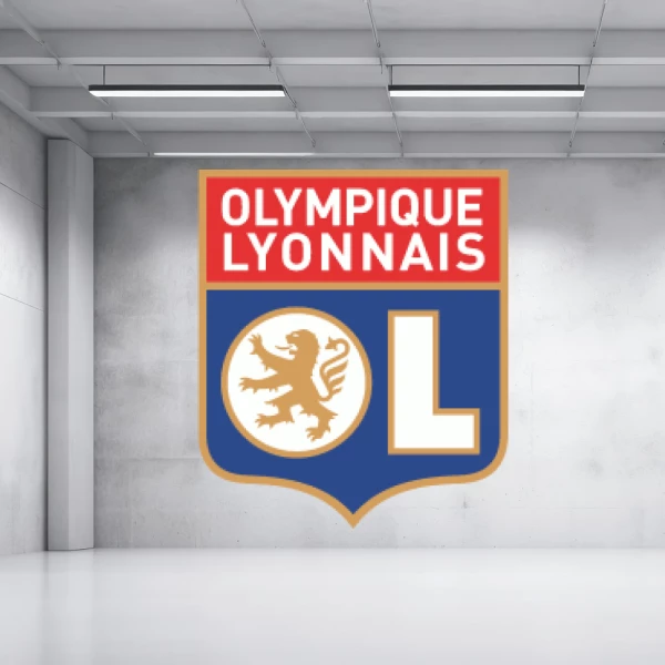 Sticker Olympique Lyonnais - Printed