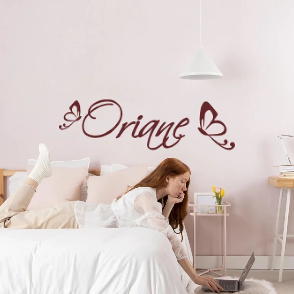 Sticker Oriane Vlinders