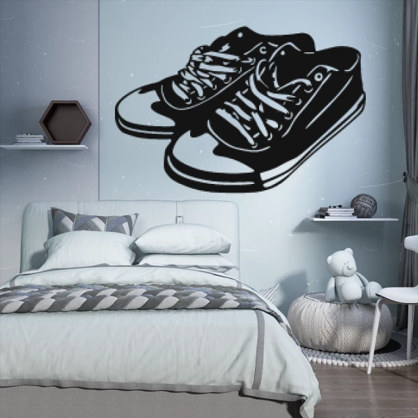 Sticker Paar sneakers