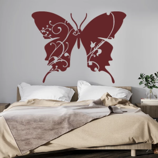 Sticker Bucolische Butterfly