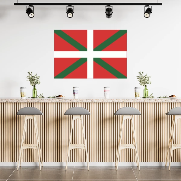 Sticker Pays Basque Flag - Printed