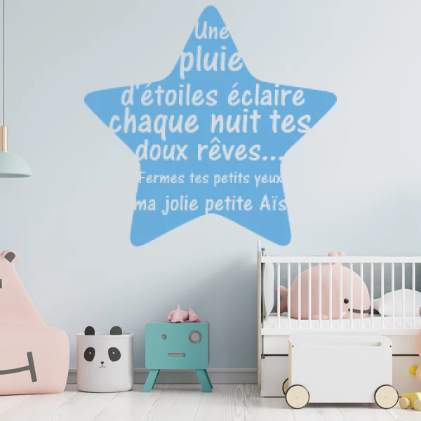 Sticker Pluie d