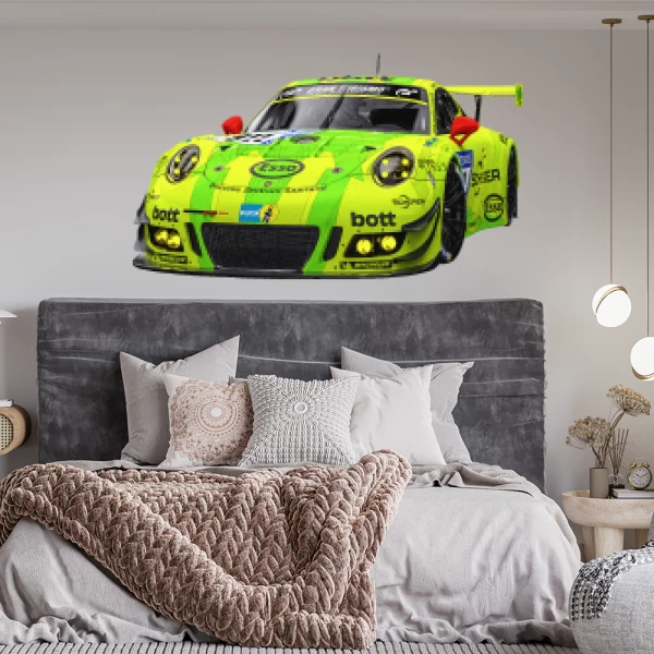 Sticker Porsche 911 Printed