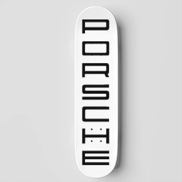 Sticker Porsche Vertical
