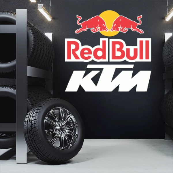 Sticker RedBull KTM  - Printed