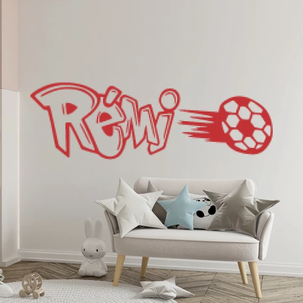 Sticker Rémi  Graffiti Football