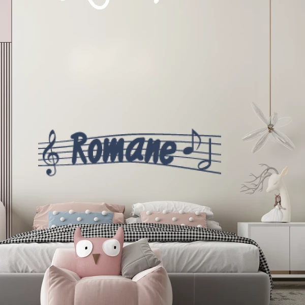 Sticker Romane Muziek