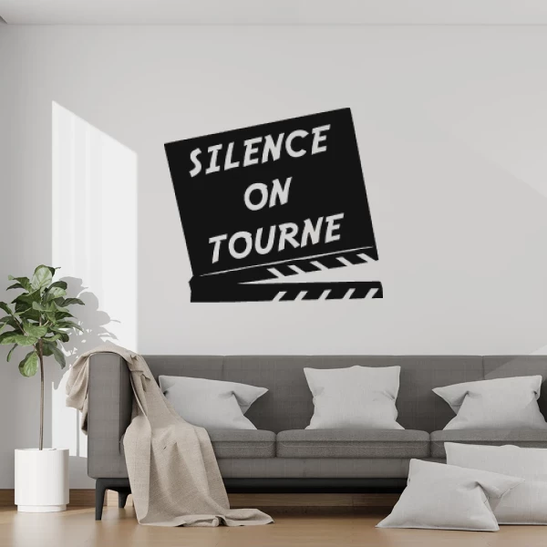 Sticker Silence on tourne