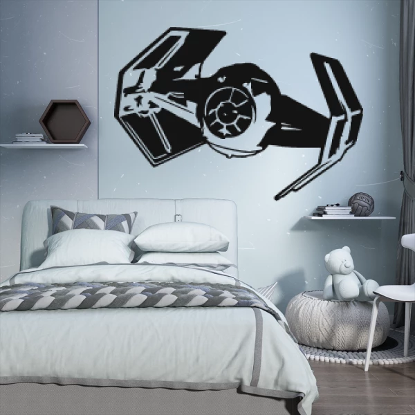 Sticker Star Wars - Ruimteschip 2