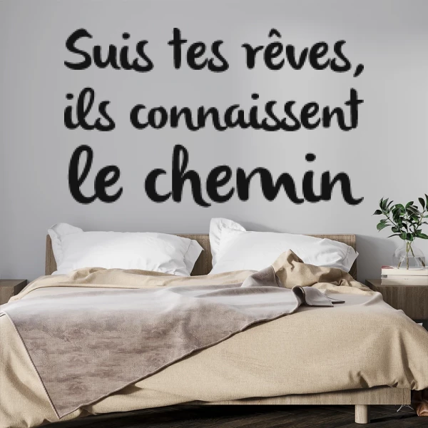 Sticker Suis tes rêves...