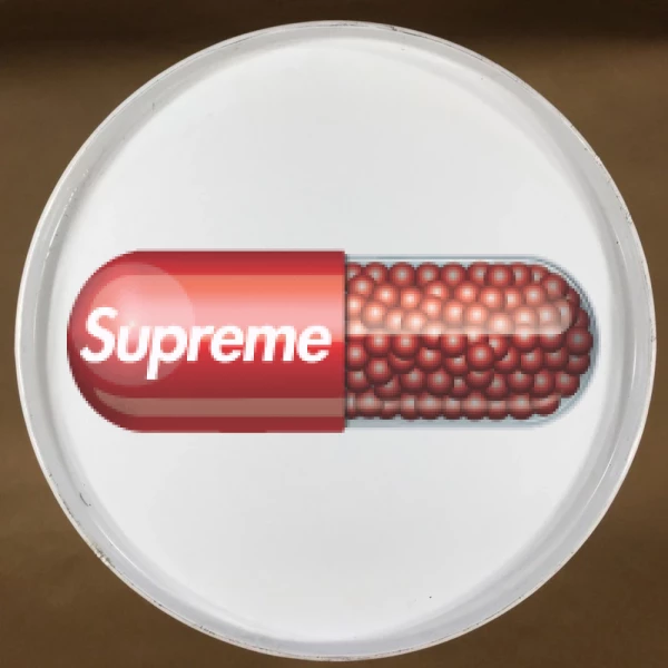 Sticker Supreme Pill - Printed