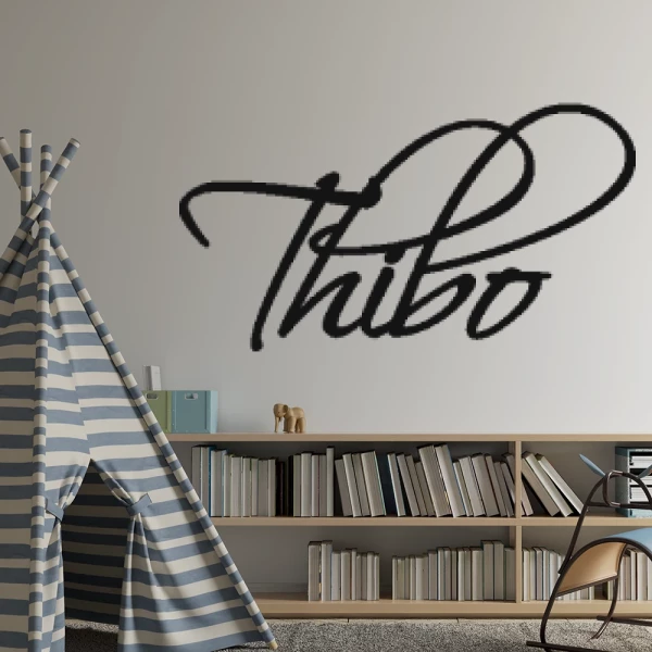 Sticker Thibo Script