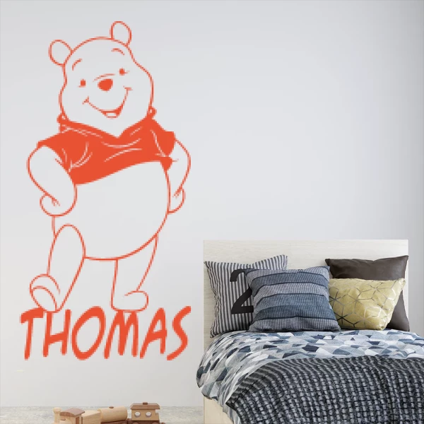 Sticker Thomas Winnie Staande