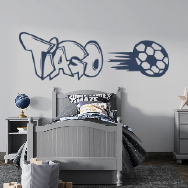 Sticker Tiago Graffiti Foot