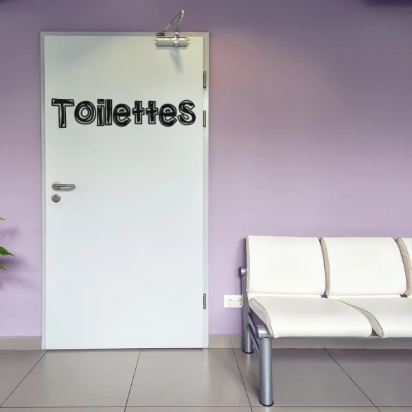 Sticker Toilettes - Krabbelde