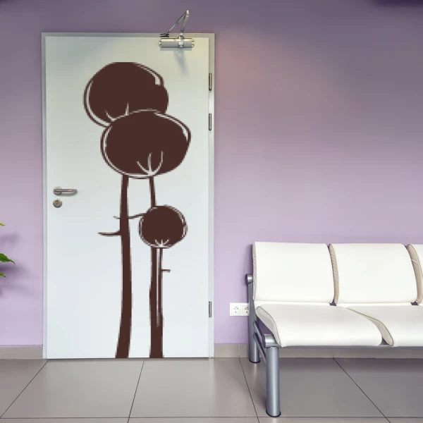 Sticker Drie Bomen