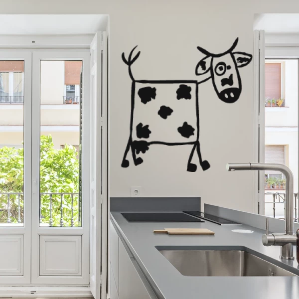 Sticker Koe plein
