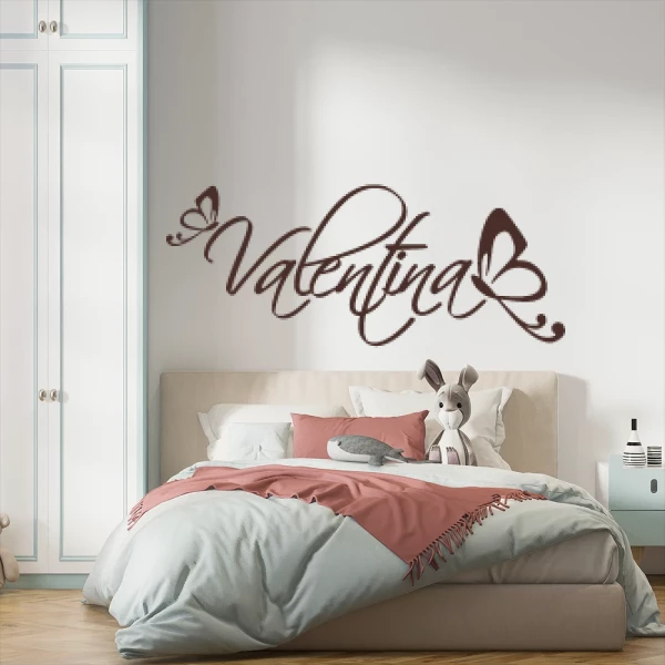 Sticker Valentina Vlinders