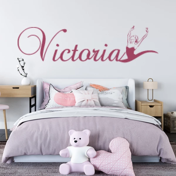 Sticker Victoria Zwemmen synchro