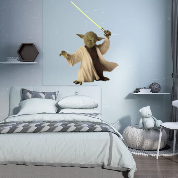Sticker Yoda 01 - Printed